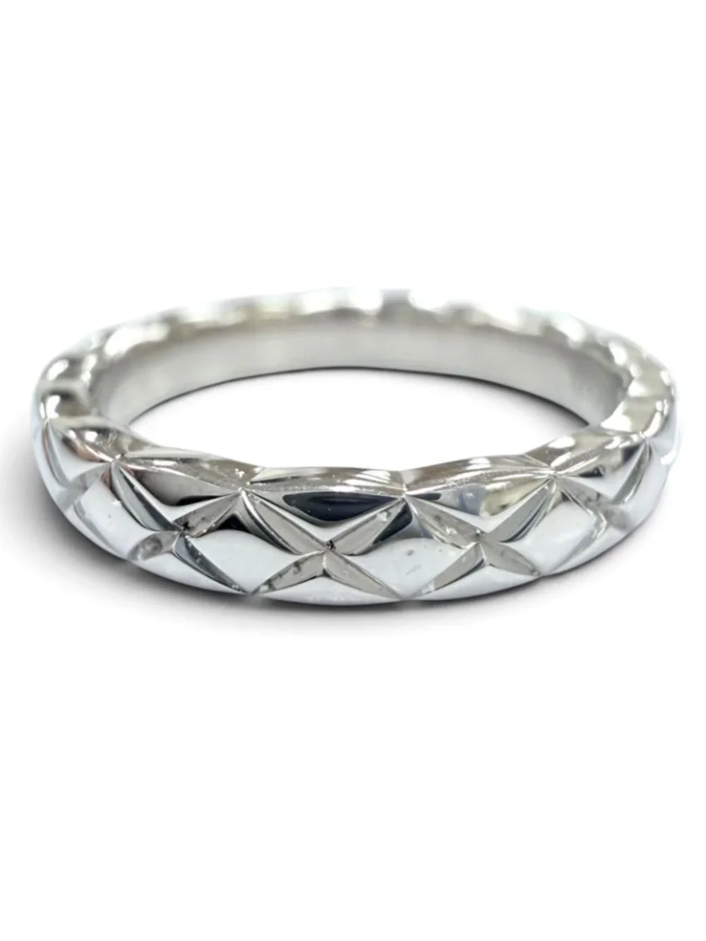 Chanel Diamond Coco Crush Ring of Platinum JP